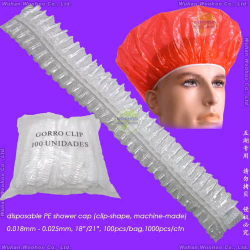 Cirúrgica/Médica/Dentária/Enfermagem/Scrub/Espaço/Mob/Mop/Trabalho/Snood/SMS Tampa descartável não tecida de PP para médico/Cirurgião/Enfermeira/Trabalhador(Bouffant/Rodada/Plissada/Tira/Clip)